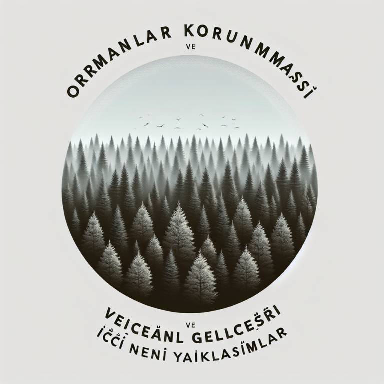 Ormanların Korunması ve Geleceği İçin Yeni Yaklaşımlar
