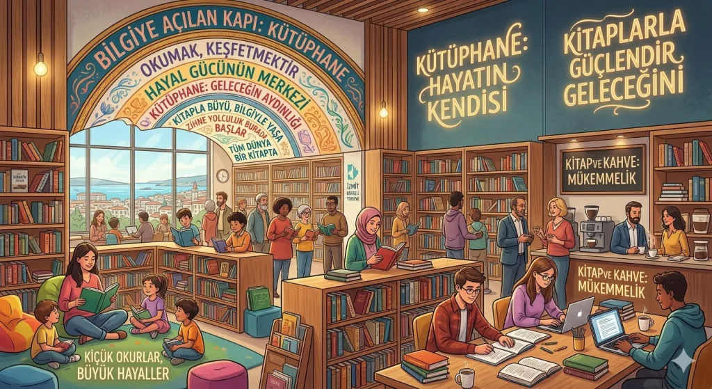 Kütüphane ile ilgili sloganlar 2026