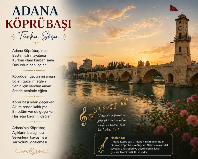 Adana Köprübaşı Türkü Sözü