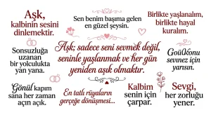 Aşk ile İlgili Sözler 2026