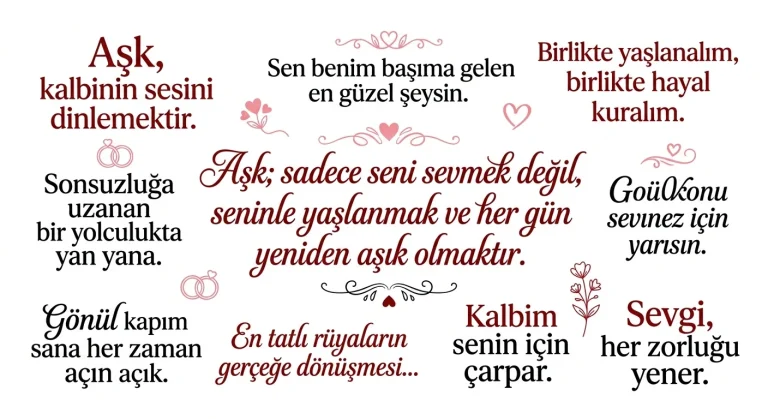 Aşk ile İlgili Sözler 2026
