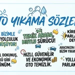 Oto Yıkama Sözleri 2026