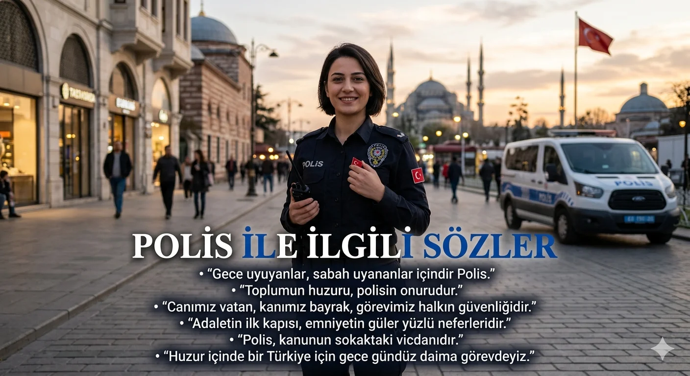 Polis ile ilgili Sözler 2026