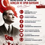 19 Mayıs Atatürk’ü Anma, Gençlik ve Spor Bayramı Sözleri