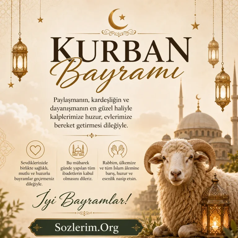 Kurban Bayramı Sözleri