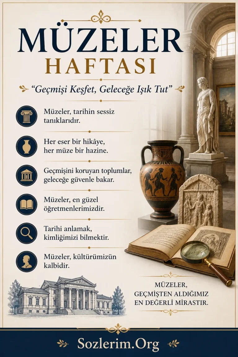 Müzeler Haftası ile ilgili Sözler
