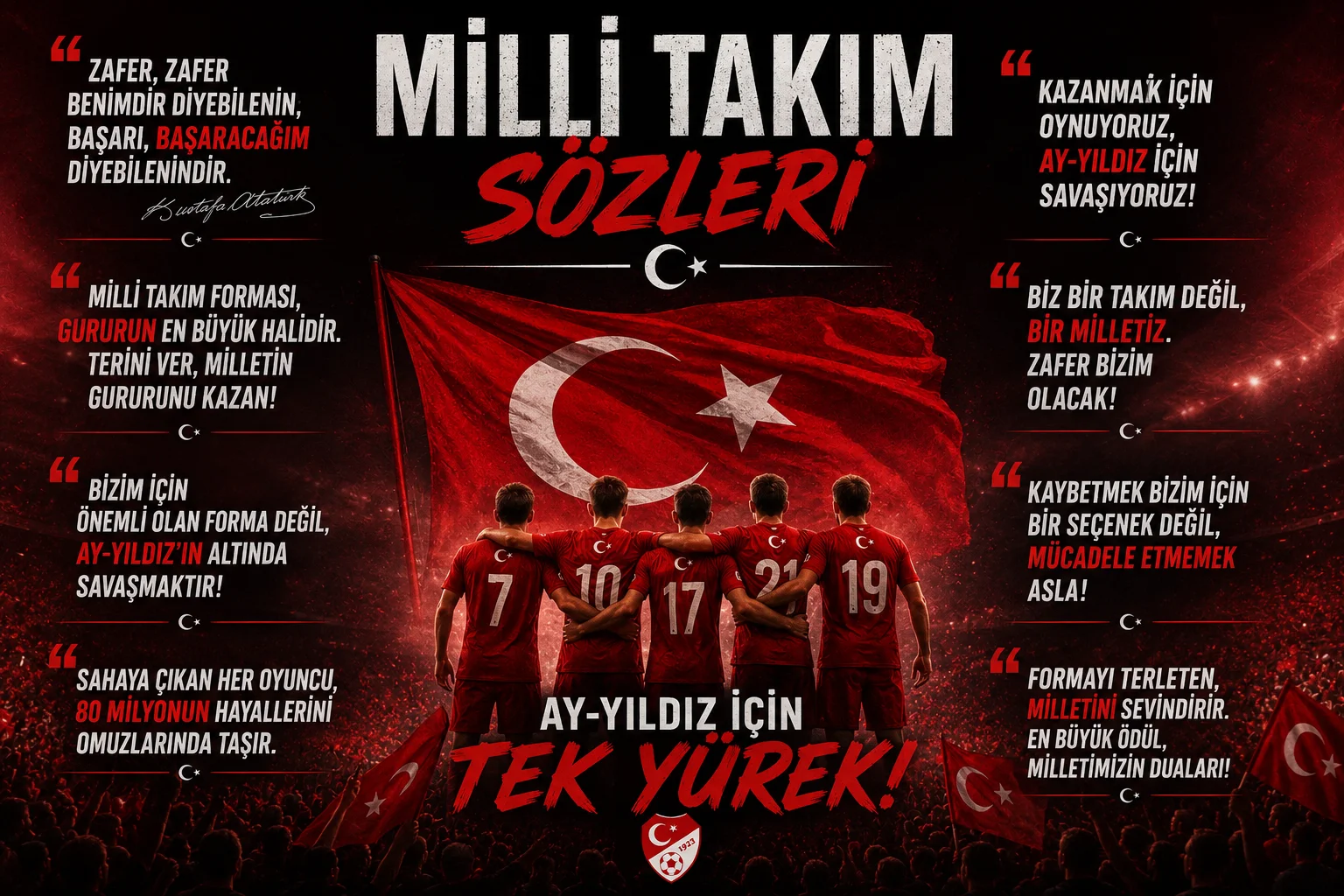 Milli Takım Sözleri 2026