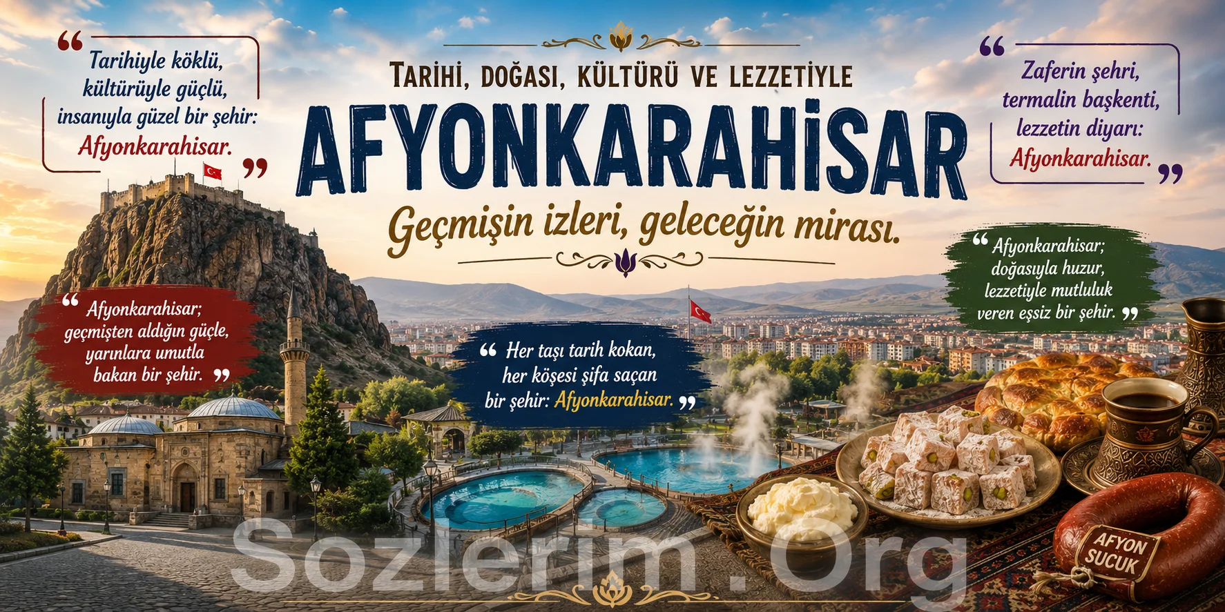 Afyonkarahisar ile ilgili Sözler 2026