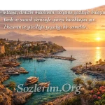 Antalya ile ilgili Sözler 2026