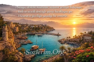 Antalya ile ilgili Sözler 2026