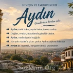 Aydın ile ilgili Sözler 2026