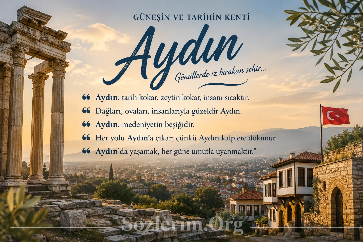 Aydın ile ilgili Sözler 2026
