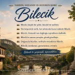 Bilecik ile ilgili Sözler 2026