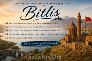 Bitlis ile ilgili Sözler 2026