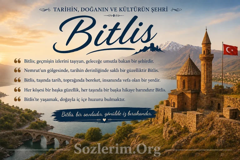 Bitlis ile ilgili Sözler 2026